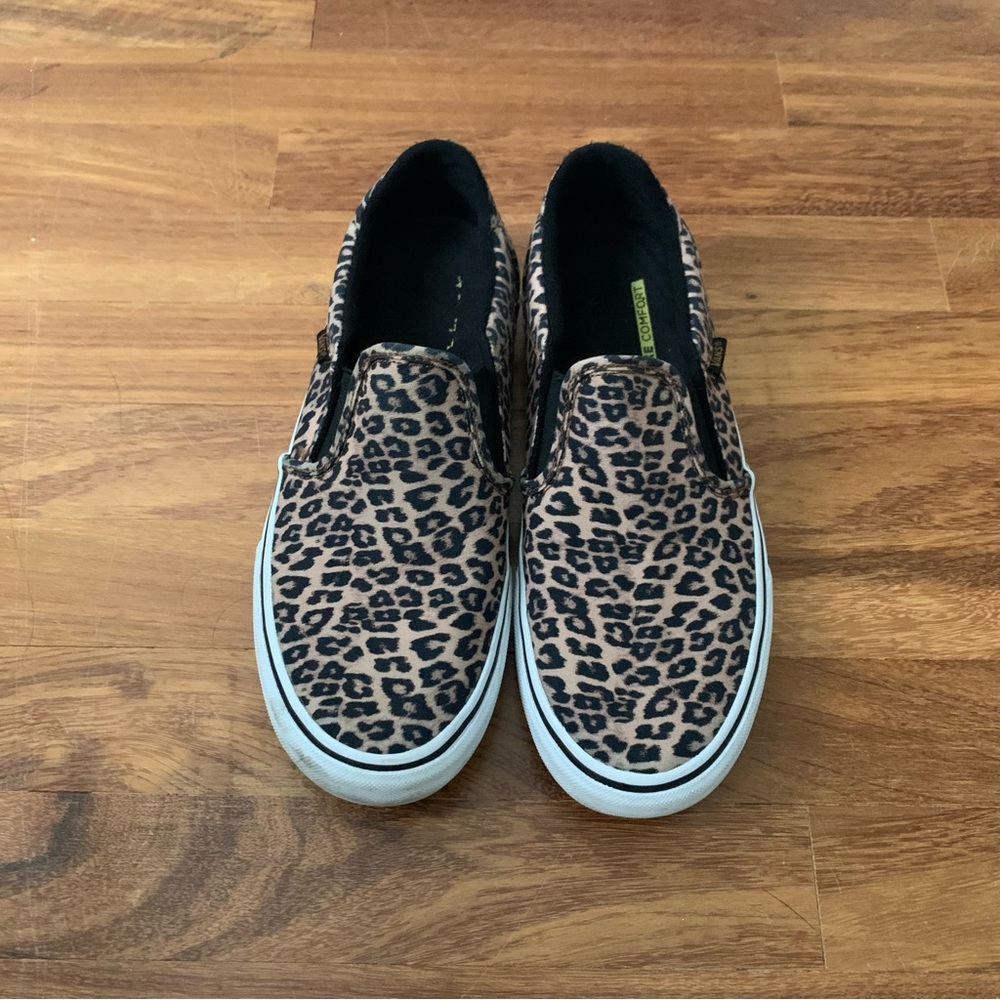 Vans women cheetah print